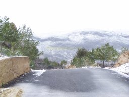 Ciudad de Mula con Nieve 2006